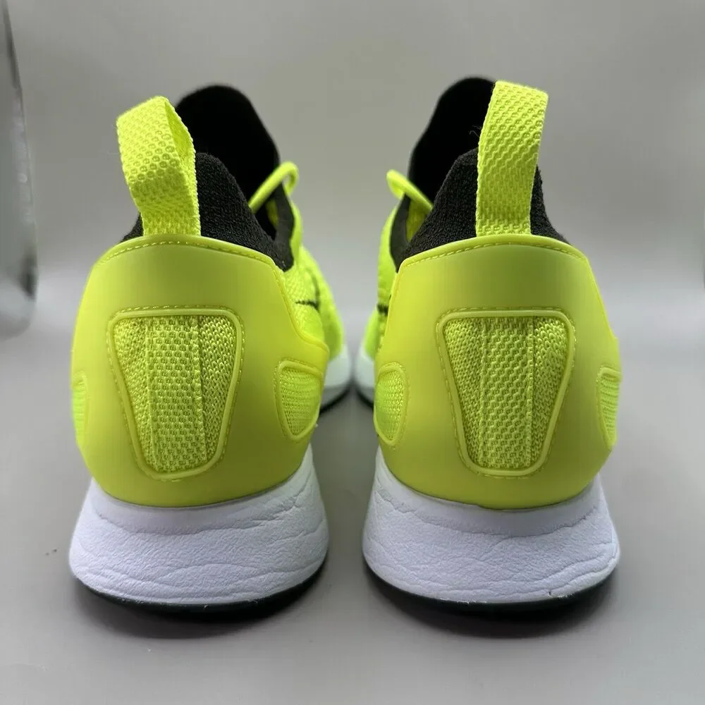 Nike Air Zoom Mariah Flyknit Racer Volt / White Men's Size 11.5 US 918264-700
